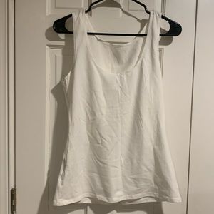 Boston Proper White Tank Top